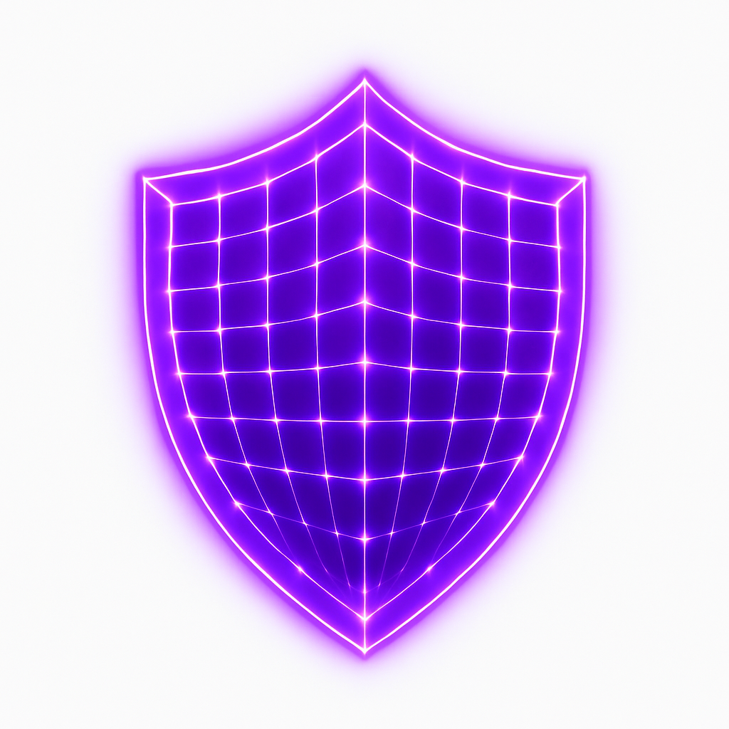 Cybersecurity shield navigation